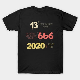 Battle of the Unlucky Numbers 2020 T-Shirt